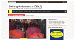 Desktop Screenshot of dadangkadarusman.com