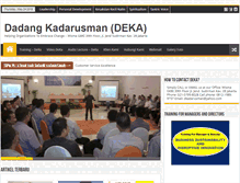 Tablet Screenshot of dadangkadarusman.com